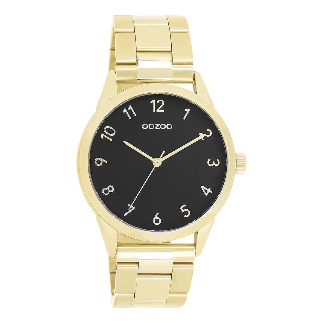 Oozoo - Orologio da donna Timepieces | Orologio da polso da donna con cinturino in rete | Orologio moderno per donne | Elegante orologio analogico da donna rotondo (cassa da 40 mm)