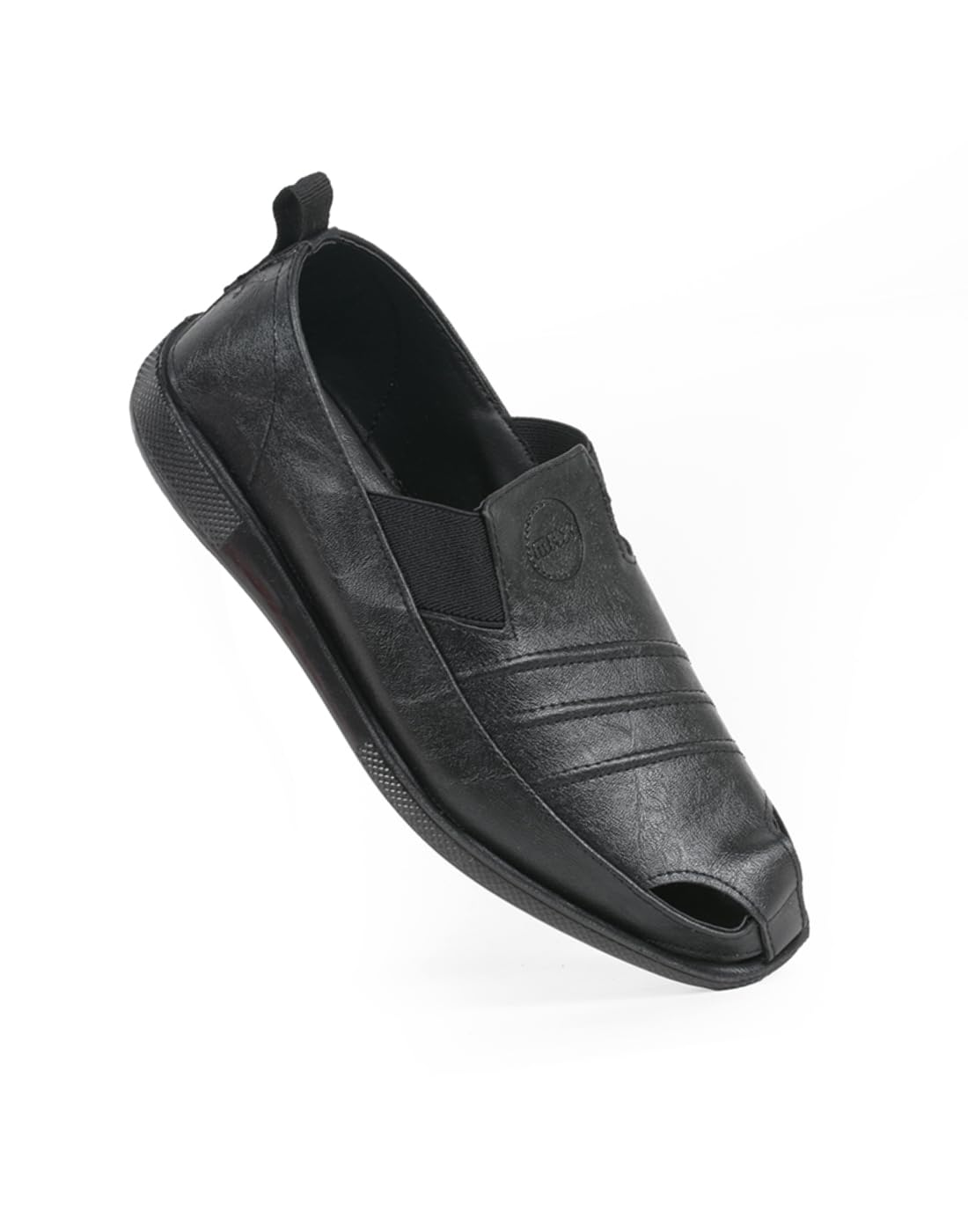 PARAGON Men Solid Black Casual Sandals (B0CJNYJHG6) Amazon Price History, Amazon Price Tracker