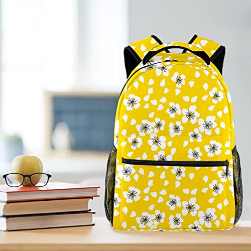 Sac à dos de voyage étanche jaune pour transporter vos gourdes