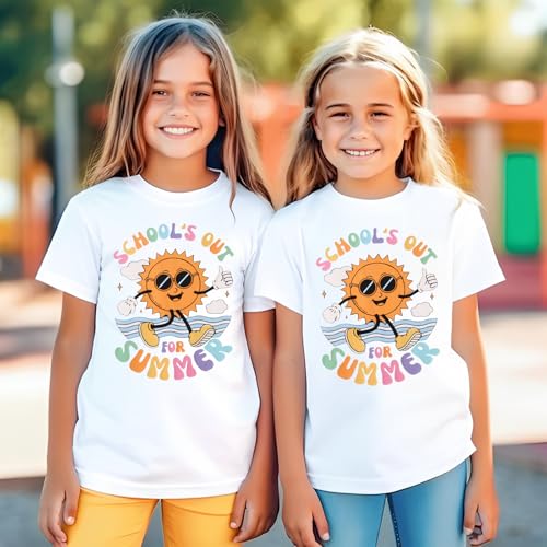 Last Day of School Shirt Kids Boy Girl Schools Out for Summer T-Shirt Top Cute Students Graduation Tees Gift2