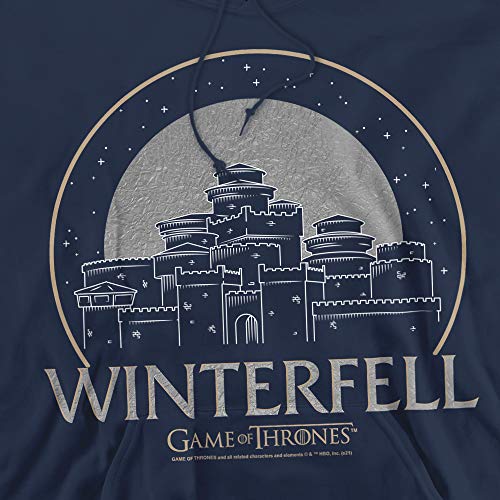 Logovision GOT124-AFTH-2 Game Of Thrones Winterfell Unisex Adult Pull-Over Hoodie thumb #1