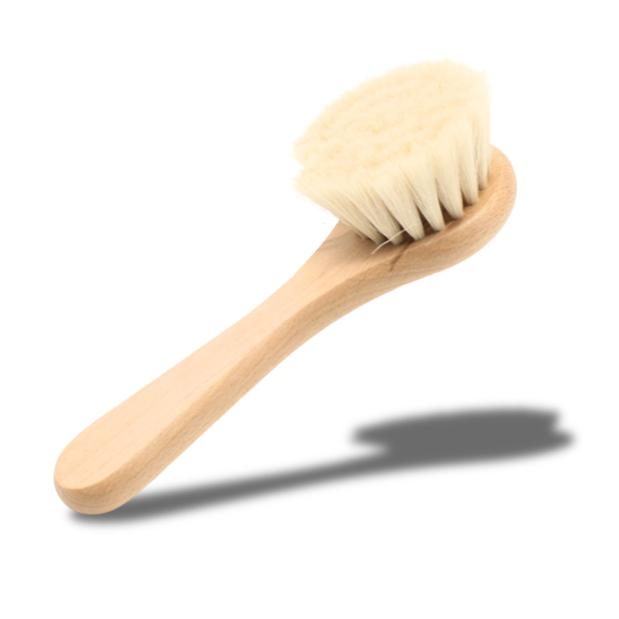 DOJA Barcelona Wooden Baby Massage Brush, Pack of 2, Effectiveness in Hair Care, Baby Hair Brush - Image 3