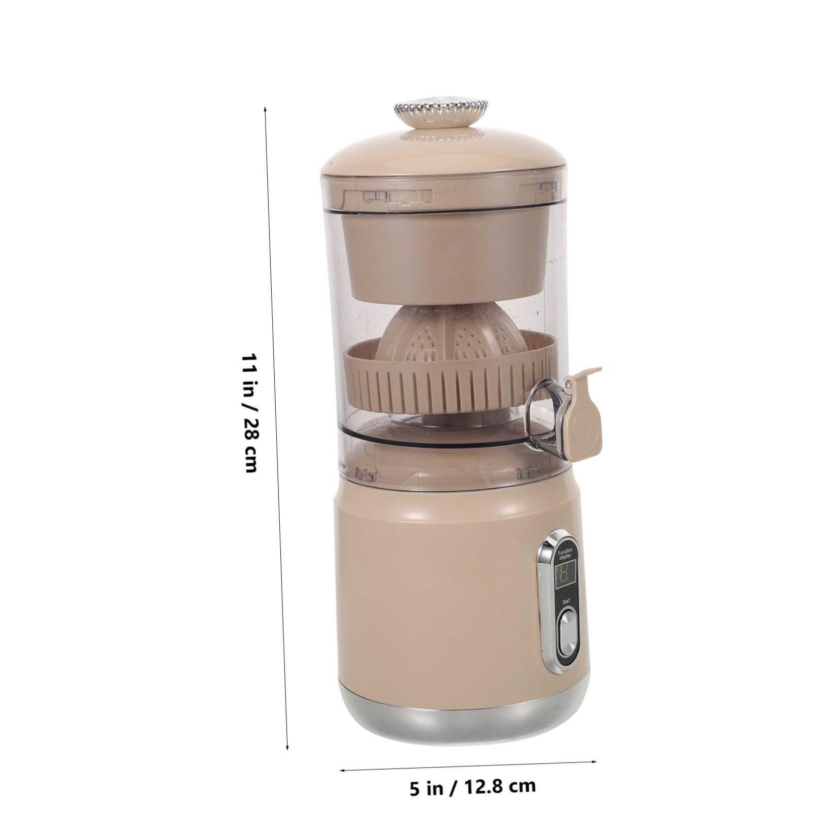 Estrattore Elettrico Portatile con Separatore Polpa per Agrumi Spremiagrumi Multifunzionale per Arance e Frutta e Ufficio