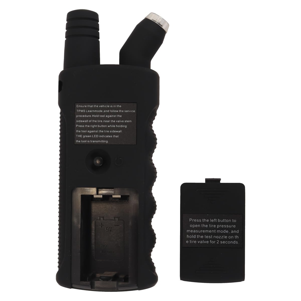 Capteur TPMS de réinitialisation 2 en 1, manomètre numérique de pression des pneus, outil de réapprentissage TPMS, 4 plages de réglage, arrêt automatique, remplacement