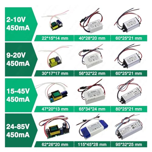 Transformateur éclairage LED sans scintillement boîtier alu 18-39V 100W - 4