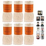 FQMYLTYN 6 Stücke Docht für Petroleumofen für Innenräume, Docht für Petroleum Ersatzdocht Petroleumheizer, Ersatzdocht, Effizienter Dochte für Camping Zeltheizung Kochen Petroleum Ofen