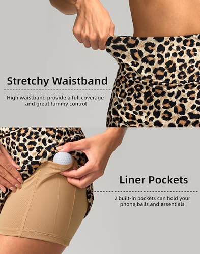 Image of SANTINY Women's Golf Skirts Skorts