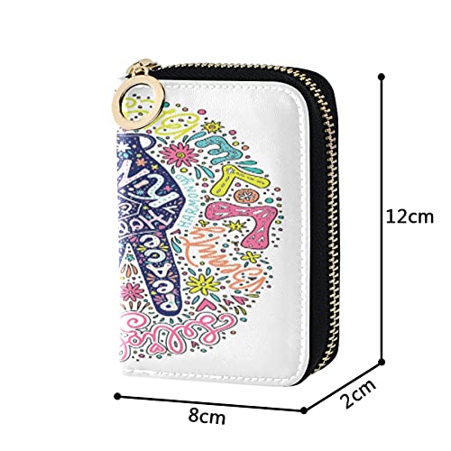 Human Hand Fingers Peace Sign Grey Credit Card Coin wallet, RFID Blocking Compact Women Leather Card Holder, Key Change Organizer, Zipper Purse Clutch Pouch Pocket4