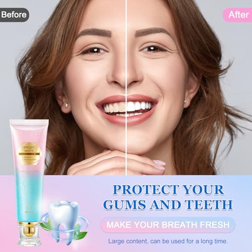 2 Stück Niacinamid Whitening Zahnpasta, Natürliche Zahnpasta Weisse Zähne, Zahnschmelz Reparatur und Intensive Aufhellung, Fördert eine Zahnaufhellung & Frischer Atem – Bild 8