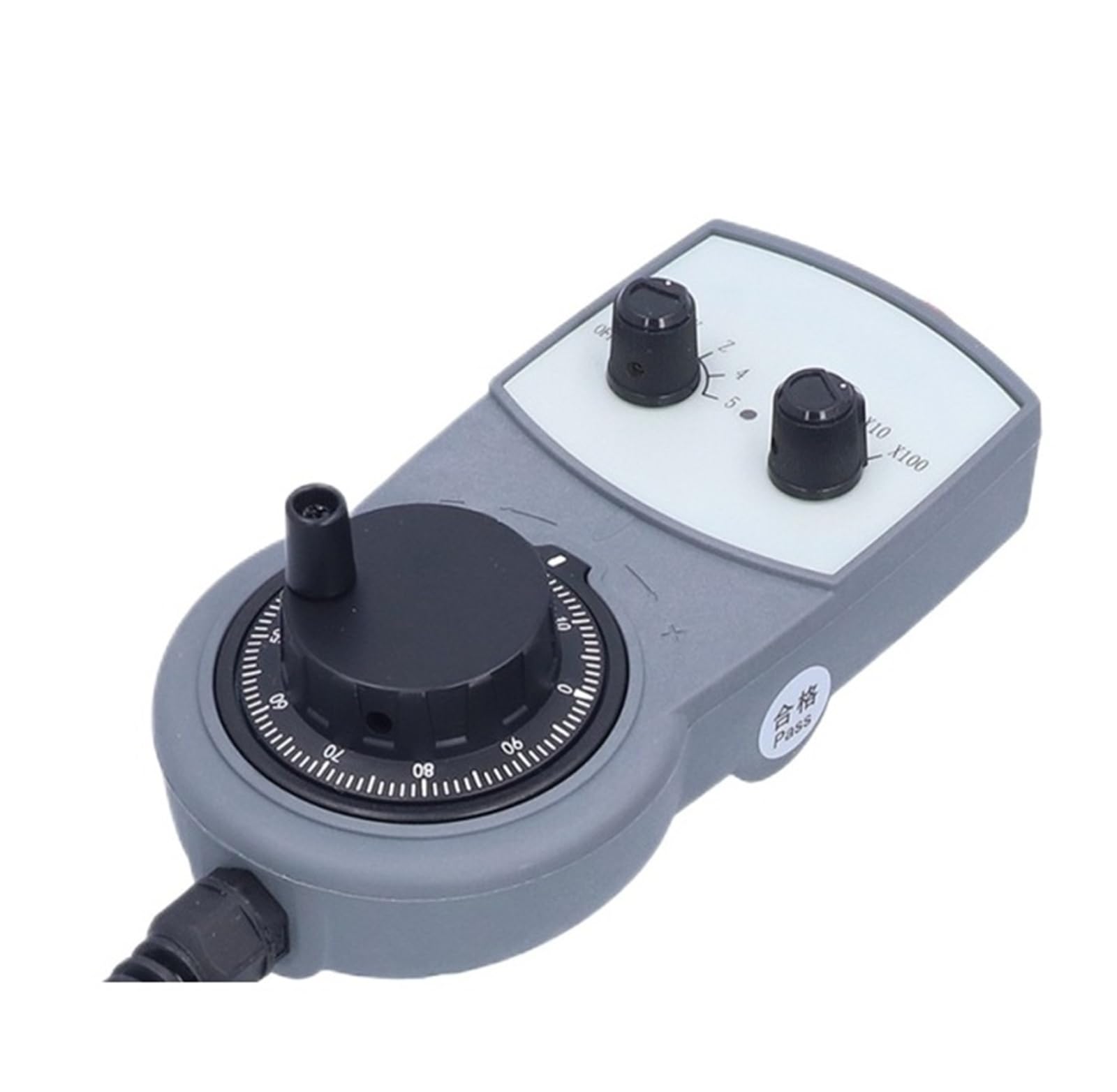 JWSEO Electronic Handwheel Pendant Emergency Stop Manual Pulse Generator Emergency Stop Electronic Handwheel for Lathe Machine