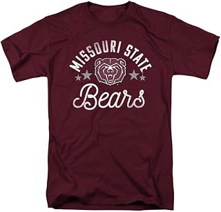 LOGOVISION Official Collegiate Distressed Mascot Short Sleeve Unisex for Men & Women T Shirt Collection 2