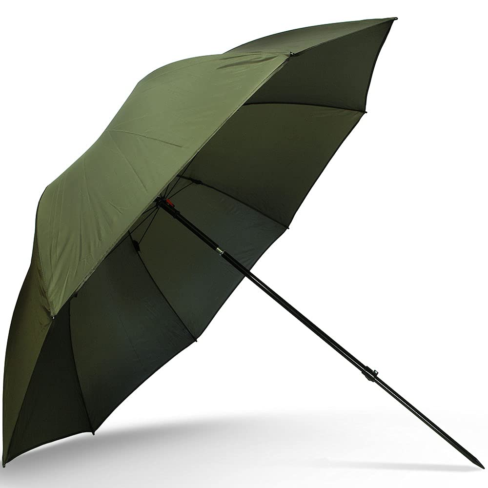 NGT 45" Brolly Umbrella Green with Tilt Function Waterproof Carp Fishing