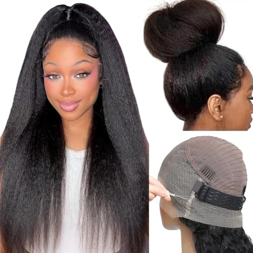 Ailin Kinky Straight 360 Lace Front Wig