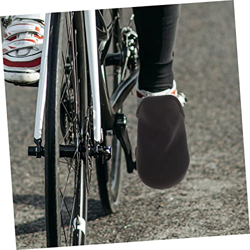 Cubiertas para zapatos de ciclismo Totority, 2 piezas, protectores térmicos para punta, impermeables y cortavientos, para uso al aire libre miniatura 2