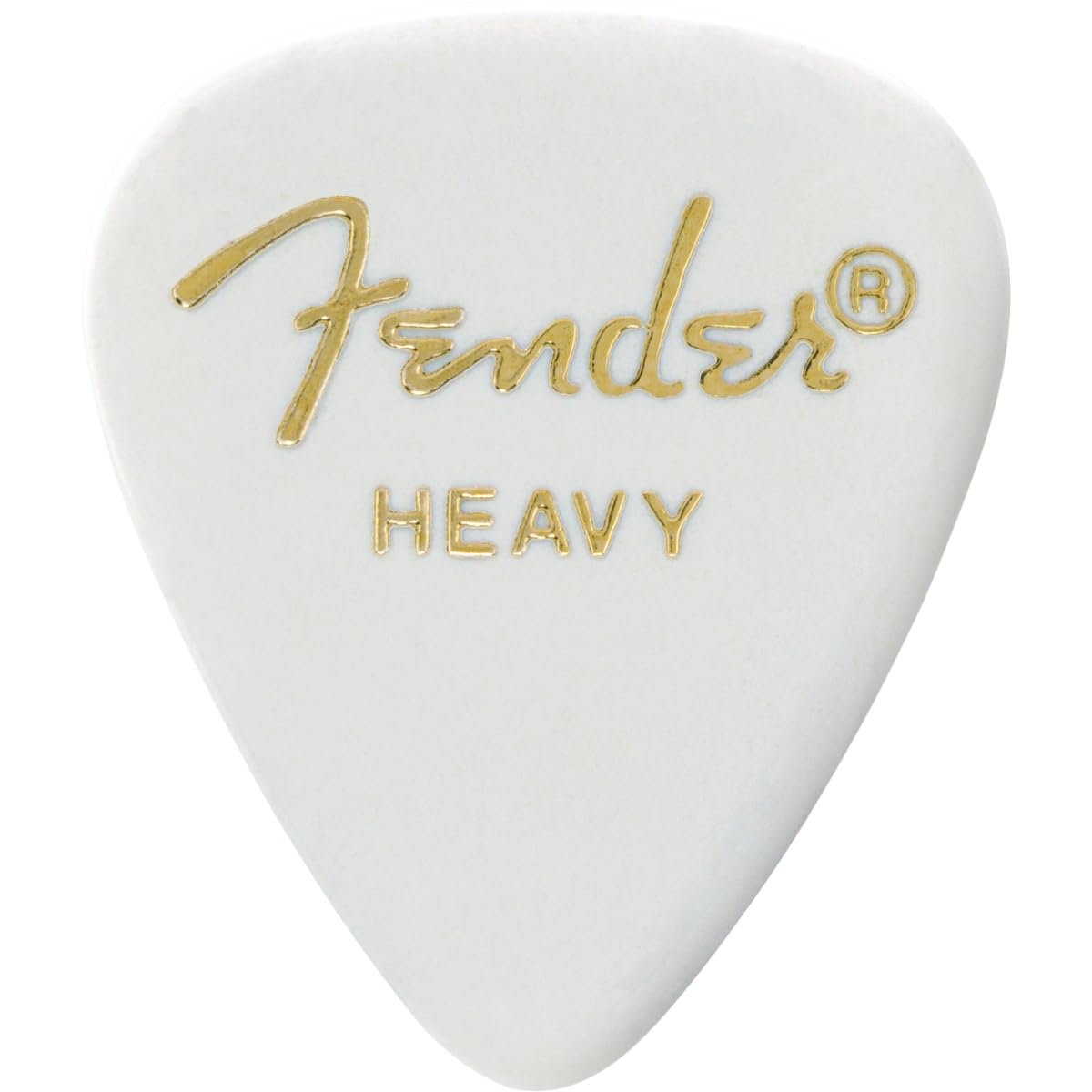Fender フェンダー ピック 351 PICKPACK,WHITE HVY 12 PICK 12枚入り