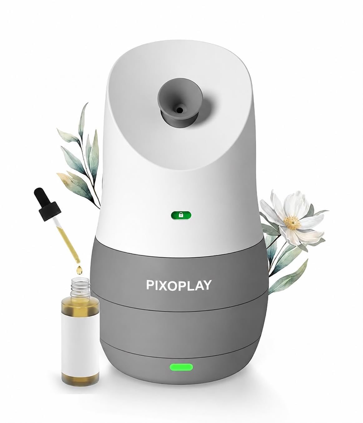 MEDTECH Aquamist 3 in 1 Face Steamer & Steam Inhaler for Cold & Cough, World's 1st Anti-Spill & Anti-Topple Technology, 18 Min Runtime, Balm & Oil Compatible, Facial Vaporizer, Arctic Grey, 1 Year Warranty-image-9