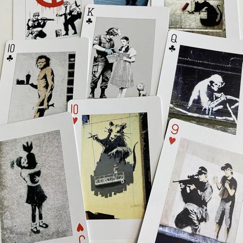 Piatnik Banksy Naipes de Póker miniatura 3