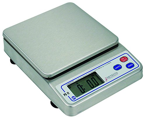 Detecto PS11 Digital Portion Control Scale, 11 lb. Capacity, 8.02