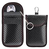 BFXM 2 Pcs Faraday Bag for Car Keys, RFID Signal...