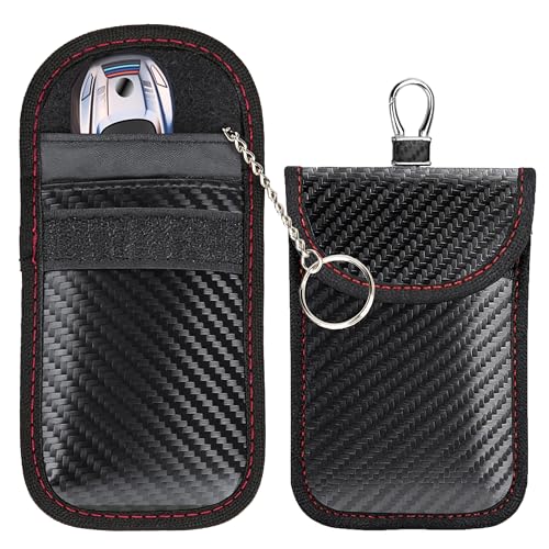 BFXM 2 Pcs Faraday Bag for Car Keys, RFID Signal...
