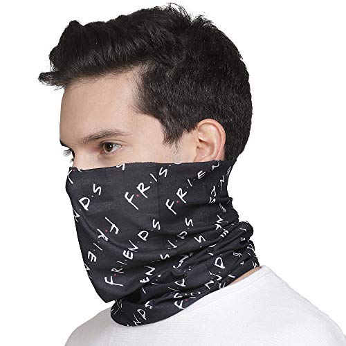 Image of Free Authority Men's Polyester Neck Gaiter (8905030175990 Black Free Size)