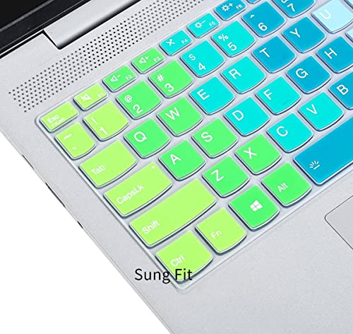 Image of RAYA Silicone Keyboard Skin Cover for Lenovo ideapad Slim3 & Slim5 15.6 inch Laptops | ThinkBook 15 and Lenovo V15 Laptop Keyboard Cover (Multicolour)