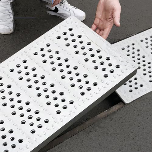 Grille de drainage en résine facile à installer sur béton - 2