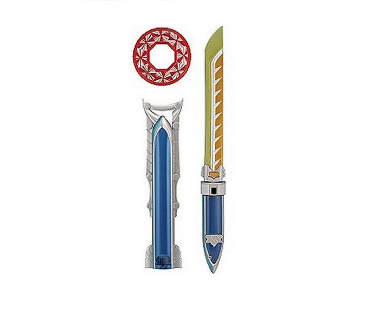 Power Rangers Samurai Gold Ranger Barracuda Lamina Brinquedo Power