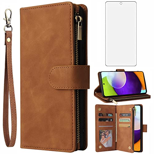 Coque Samsung Galaxy A52 marron haut de gamme finition DKPT US