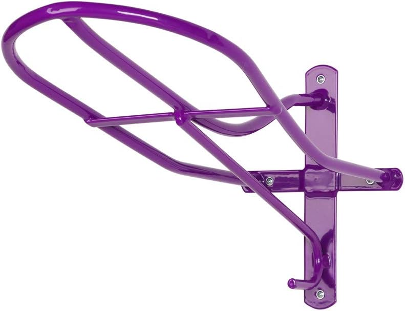 Unisex's Purple Standard Saddle Rack, Regular