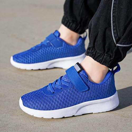 Boys Girls Tennis Shoes Kids Slip On Mesh Sneakers Lightweight Athletic Shoes Soft Breathable Sports Trainers4