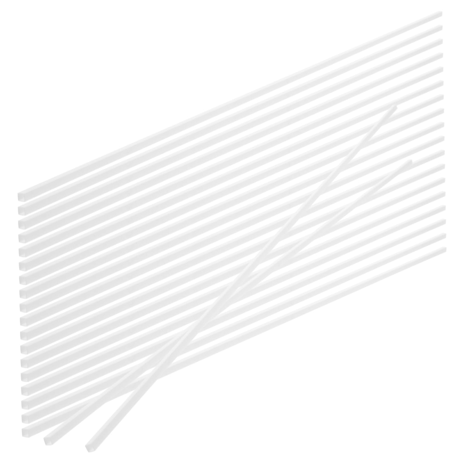 VILLFUL Plastic Square Tubing Connectors 20pcs Abs Material for Sand Table Craft Tubing Kit