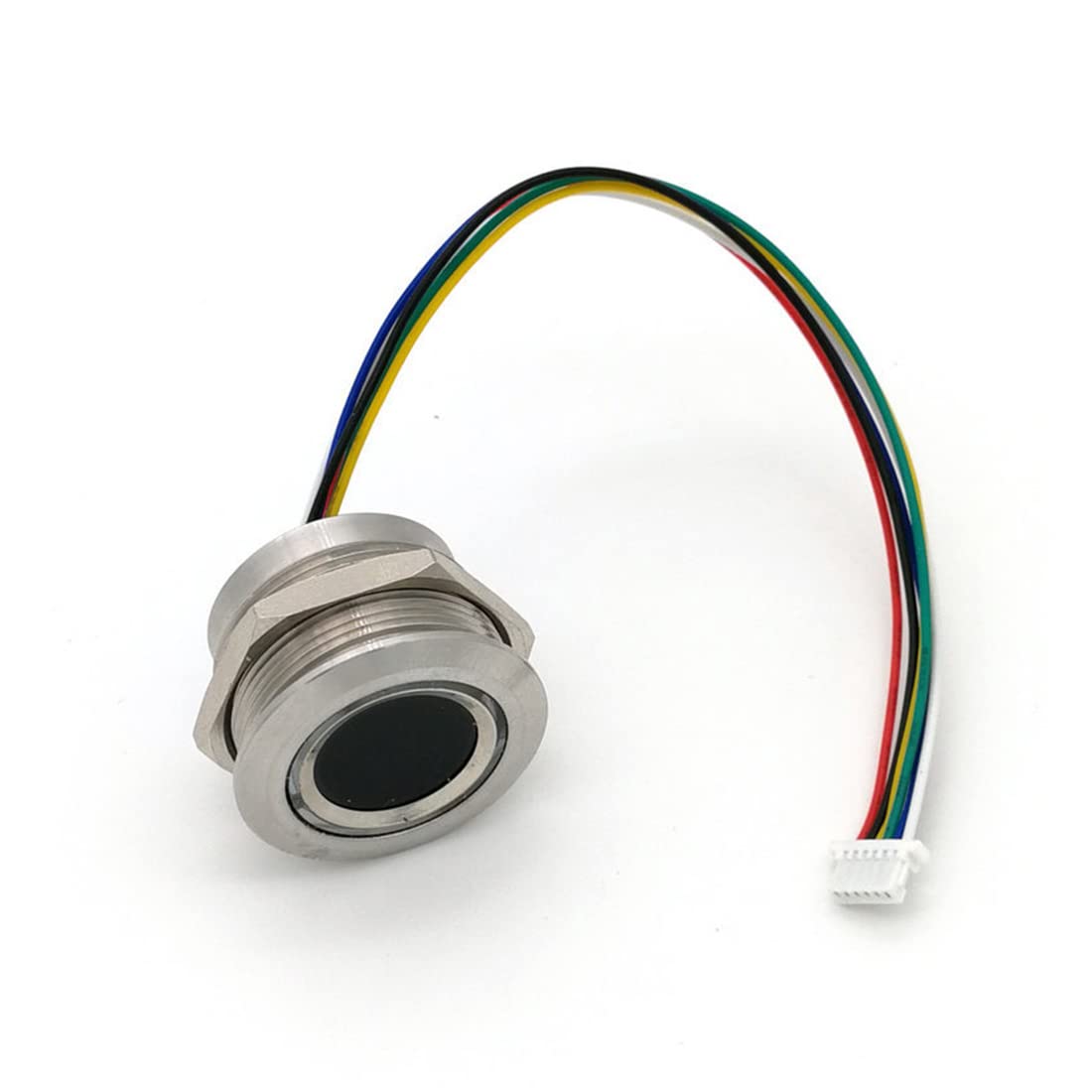 R503 Circolare Rotondo RGB Indicatore LED Controllo DC3.3V MX1.0-6Pin Capacitivo Modulo Impronte Digitali Sensore Scanner, 19Mm