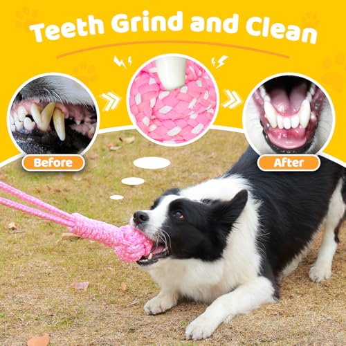 30% Off 11 Pack Heavy Duty Dog Rope Toys for Large & Medium Dogs - Image 2