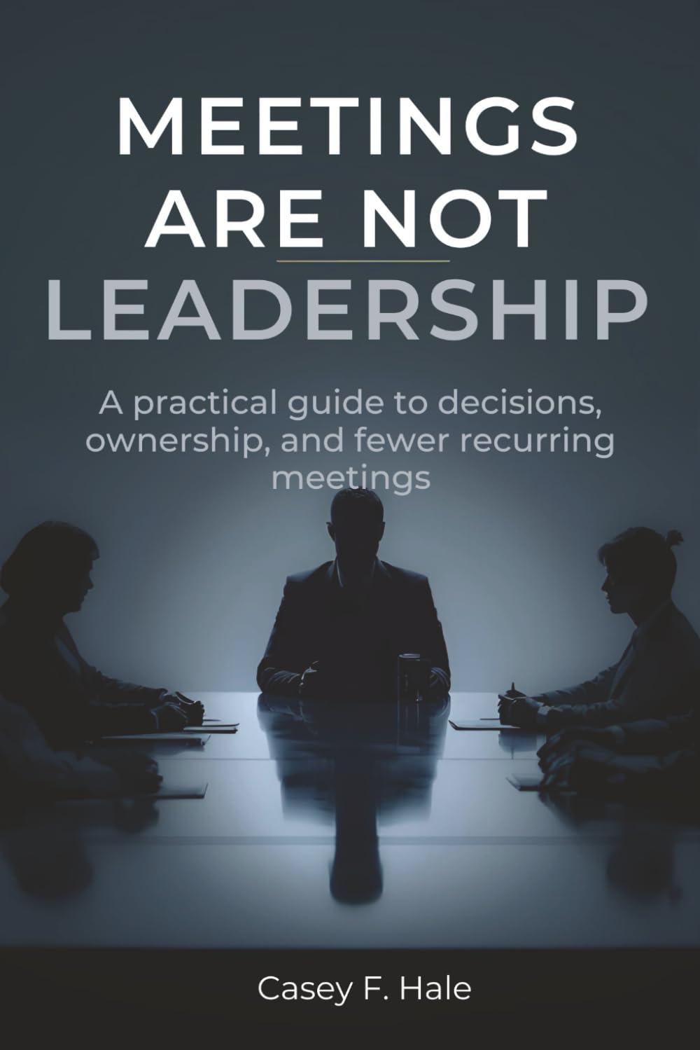 Meetings ar not Leadership: A practical guide to decisions, ownership, and fewer recurring meetings (Work Clarity Playbooks)