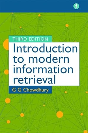 Introduction to Modern Information Retrieval, Third Edition