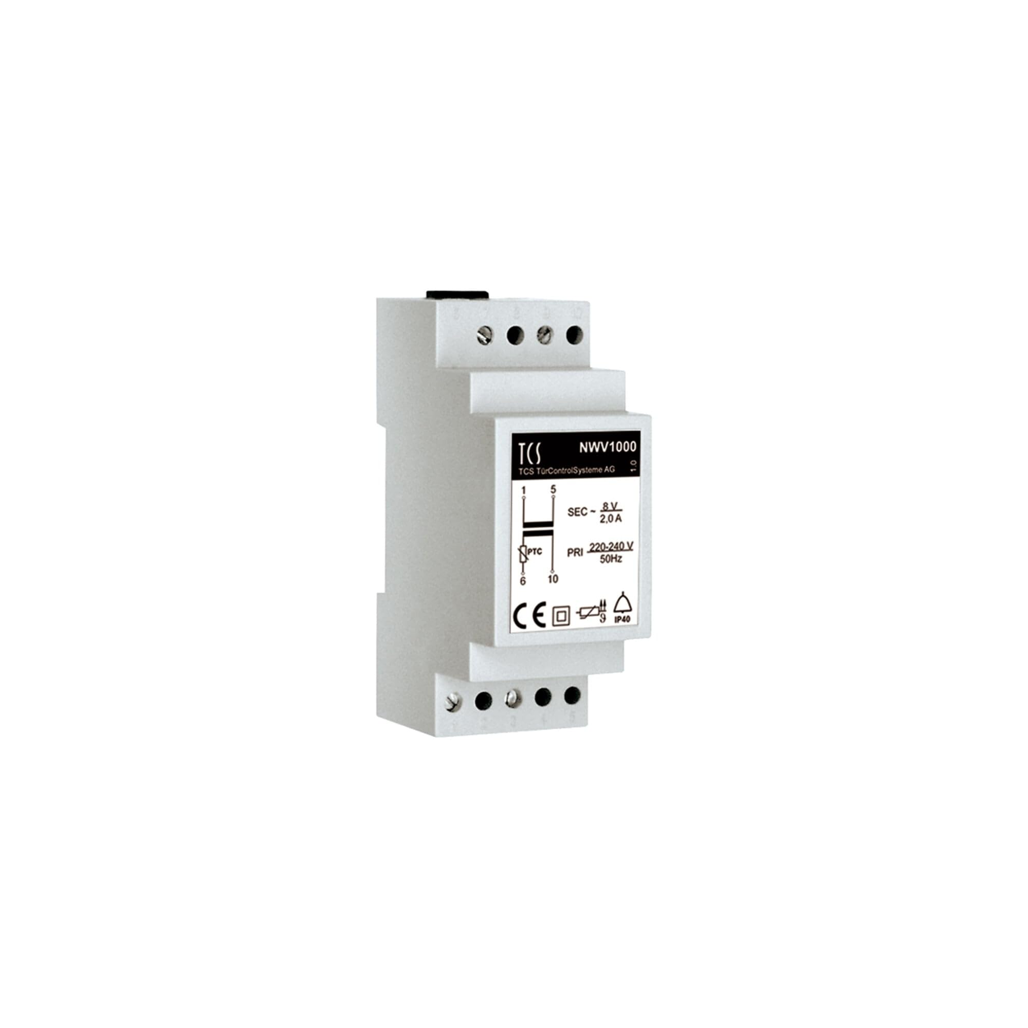 TCS Tür Control Klingeltransformator 2 A NWV1000-0400