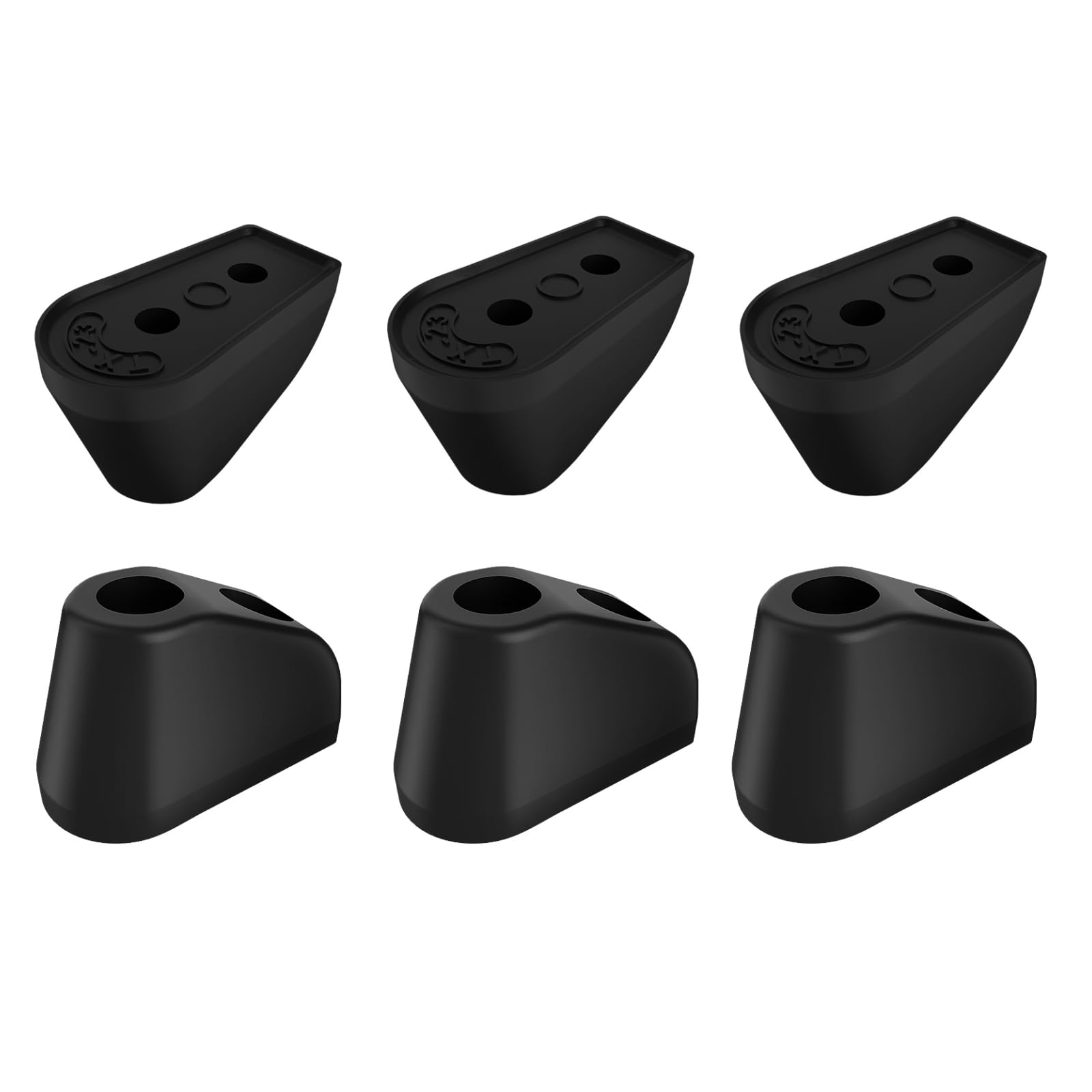 XBERSTAR Silicone Isolation Feet Speaker Feet Pads for DIY Large Speakers, Record Players, Electronic Products (6 PCS)