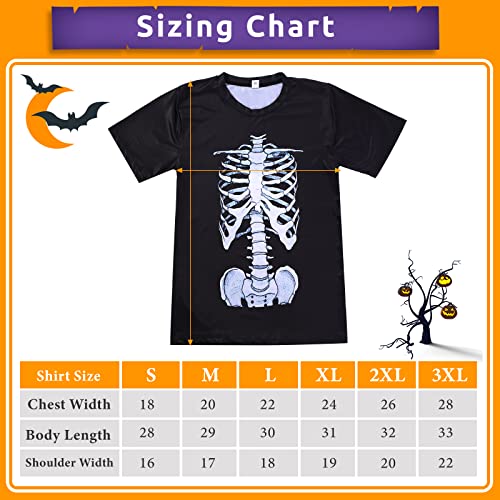 Encuentra reviews de Camiseta esqueleto favoritos de las personas. 3 Imagen adicional