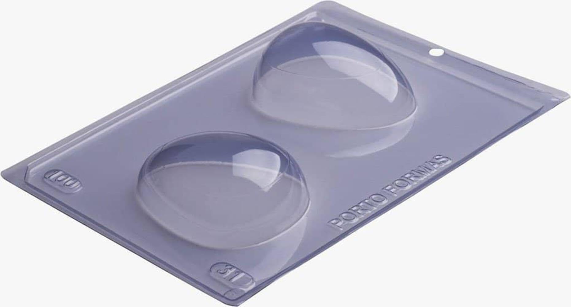 Plain Easter Egg Chocolate Mold (100g Shell)