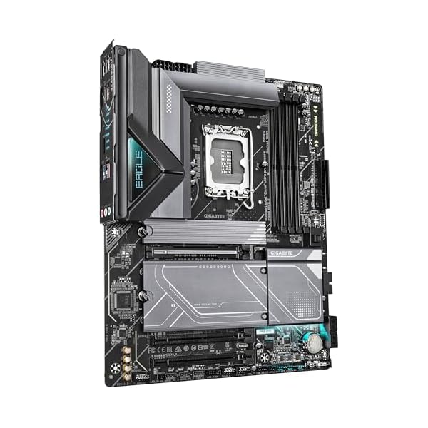 GIGABYTE Z890 Eagle Placa Base - Compatible con CPUs Intel Core Ultra (Serie 2), VRM de 14+1+2 Fases, hasta 8800MHz DDR5 (OC), 1x PCIe 5.0 M.2 + 3X PCIe 4.0 M.2, LAN de 2,5GbE, USB4 - Image 4