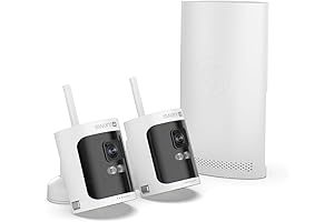 AllSecure 4K Wireless NVR Security System 2-Cam Kit