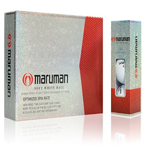 Maruman Morbido Bianco Golf Ball 3PIECE Premium 1