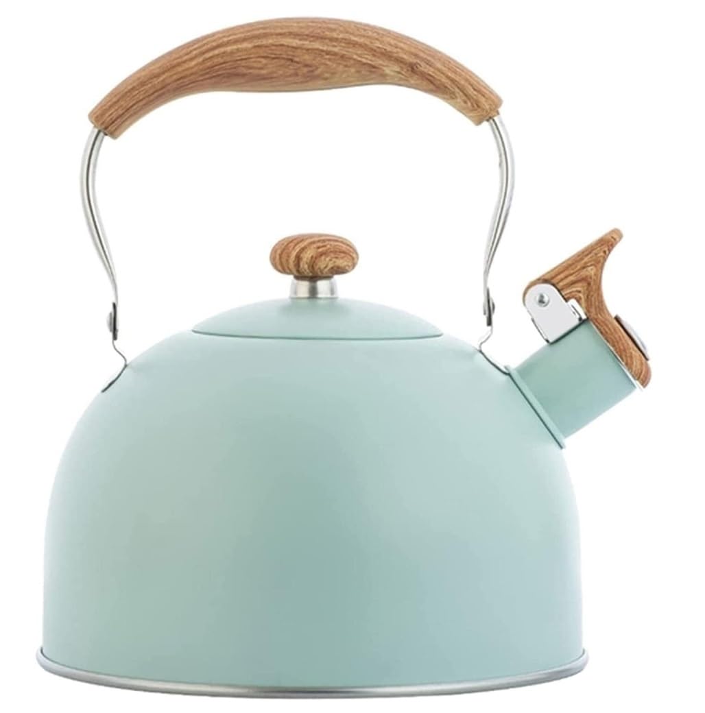 Bouilloire à thé en acier inoxydable LeGDOr, design sifflant d'exception