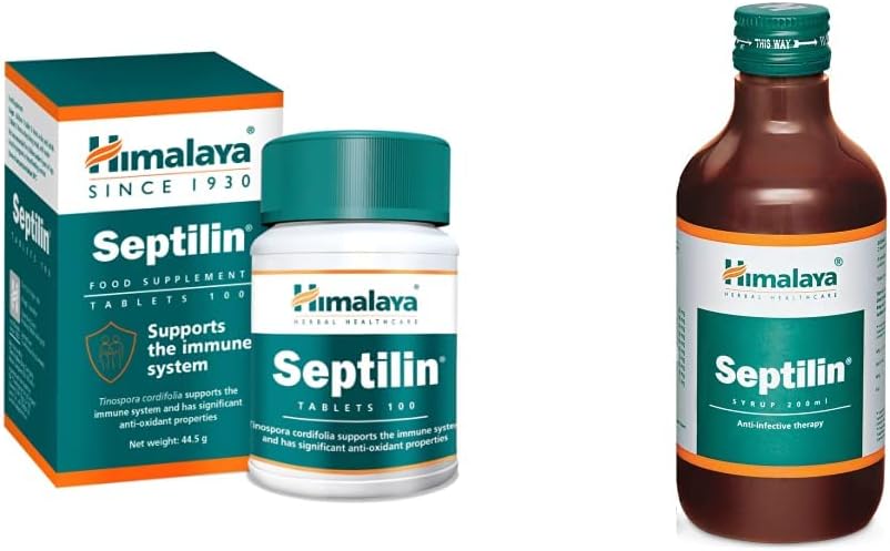 Himalaya Septilin Tablets 60 Tablets Septilin Syrup 200 Ml