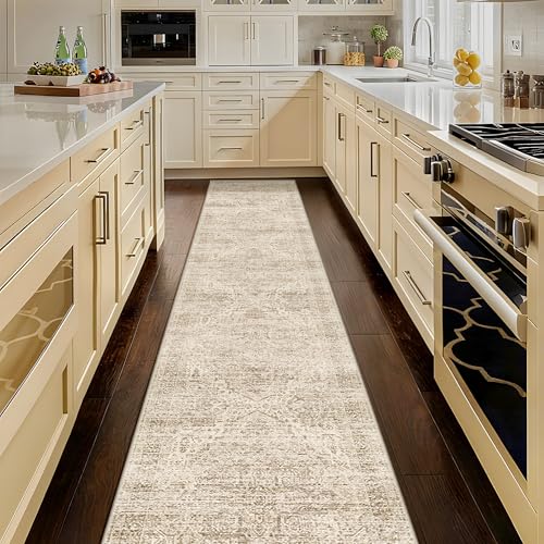 2x12 Non-Slip Boho Runner Rug for Hallways