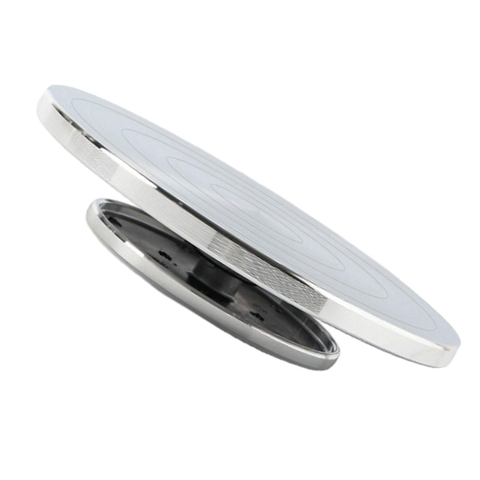Supporto girevole girevole, piattaforma girevole a 360 gradi, base girevole con cuscinetti a sfera in acciaio resistente, per TV, computer, laptop, scultura in ceramica (30,5 cm