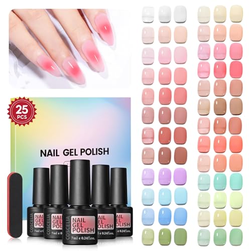 Saint-Acior Esmaltes Semipermanentes Marca COSCELIA