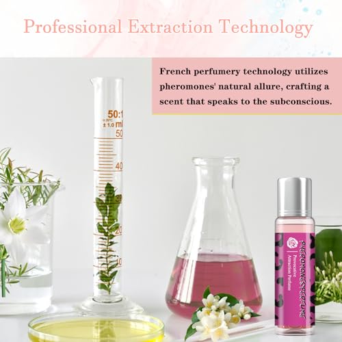 Burt's Bees Pheromones Perfumes for Women, Pheromone Cologne for Women to Attract Men, Releases Unprecedented Confidence and Charm, Roll-On Type, TSA Ready, 15ML, Pink - Image 4