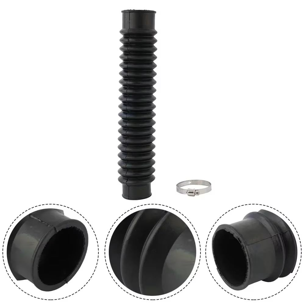 Manguera de admisión de aire Manguera De Filtro De Aire Para Coche, Kit De Tubo De Entrada De Frío Para Motocicleta, Flexible, Ampliable, 15-30cm